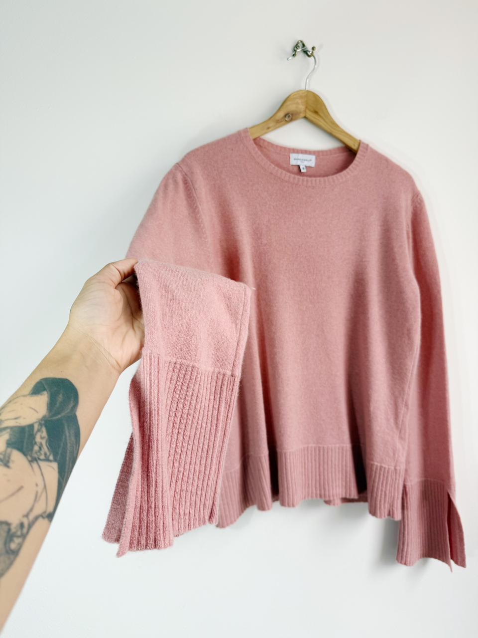 Sweater Bianco & Blu
