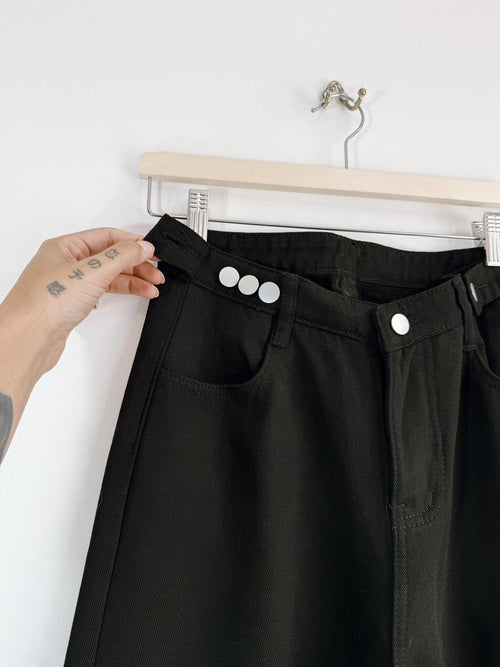 High Rise Straight Leg Jeans