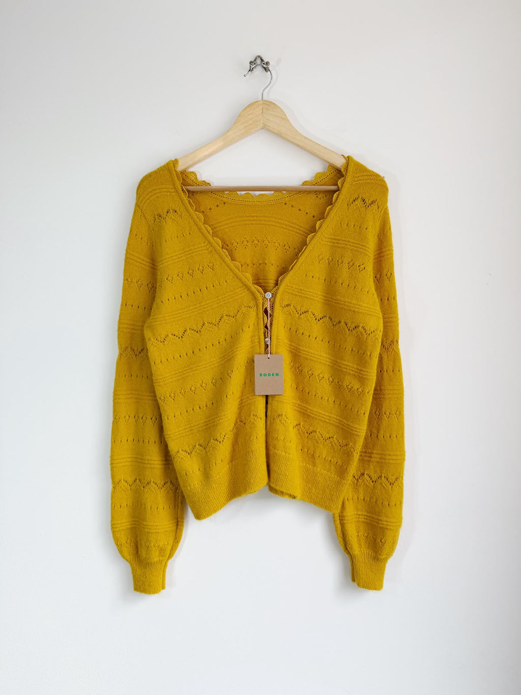 Leticia Lace Trim Cardigan