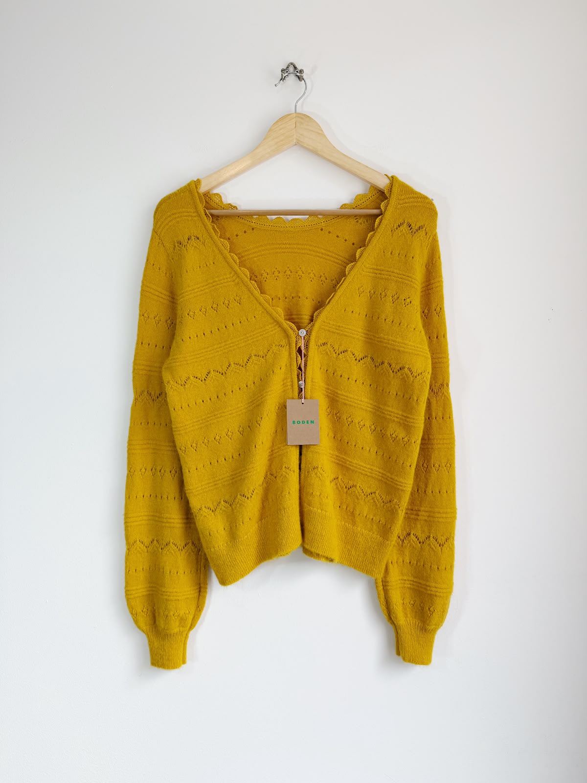 Leticia Lace Trim Cardigan
