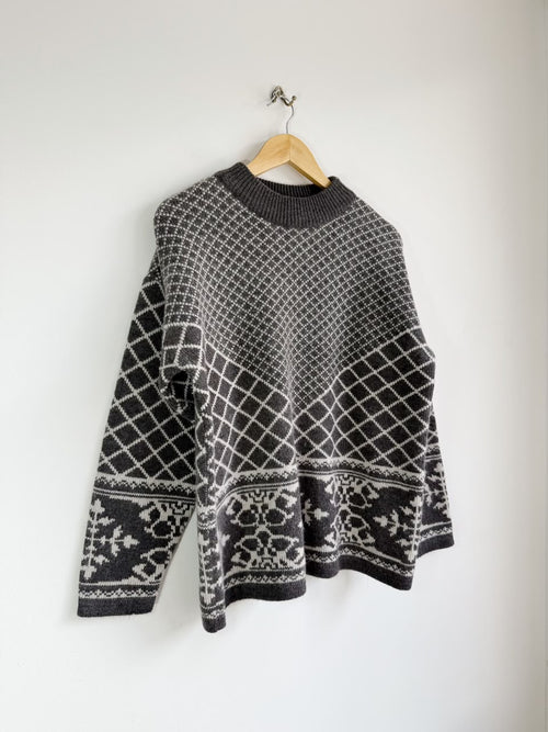 Chaleco Angora Oversize