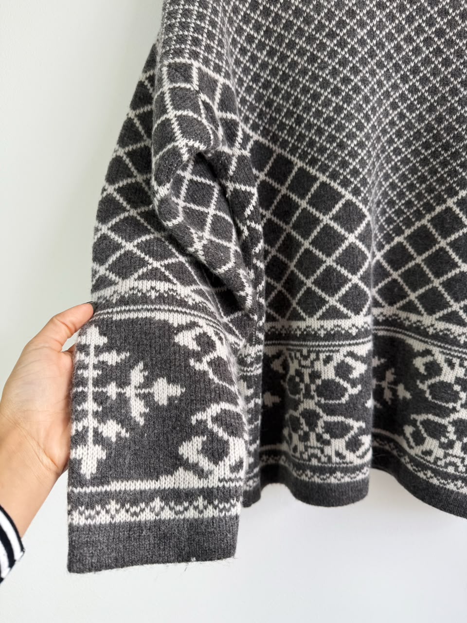 Chaleco Angora Oversize